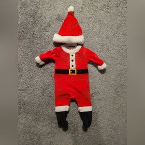 Baby Santa outfit with Hat (worn once)